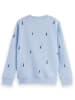 Scotch & Soda Sweatshirt lichtblauw