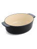 KitchenAid 2tlg. Set: Bräter  in Schwarz - (B)37 x (H)31 x (T)14 cm