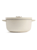 KitchenAid 2tlg. Set: Bräter  in Creme - 3,3 l