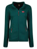 Geographical Norway Fleece vest "Ulyssia" donkergroen