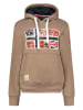 Geographical Norway Bluza "Gpepe2" w kolorze jasnobrązowym