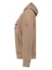 Geographical Norway Hoodie "Gpepe2" in Hellbraun