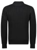 Geographical Norway Cardigan "Flexible" in Schwarz