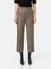 TAIFUN Marlenehose in Beige/ Schwarz