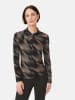 TAIFUN Longsleeve in Braun/ Schwarz
