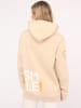 Zwillingsherz Hoodie "Alissa Herz" in Beige