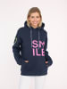 Zwillingsherz Hoodie "Alissa Herz" in Dunkelblau