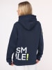 Zwillingsherz Hoodie "Alissa Herz" in Dunkelblau