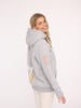 Zwillingsherz Hoodie "Alissa Herz" in Grau