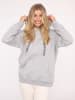 Zwillingsherz Hoodie "Nelina" grijs