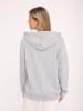 Zwillingsherz Hoodie "Smile" in Grau