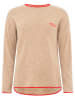 Zwillingsherz Pullover "Doppelherz" in Beige
