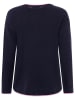 Zwillingsherz Sweter "Double heart" w kolorze granatowym