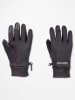 Marmot Funktionshandschuhe "Power Stretch Connect" in Schwarz in Schwarz