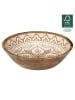 Ethnical Life Miska w kolorze brązowo-beżowym - Ø 28 cm