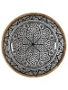 Ethnical Life Kom bruin/wit/zwart - Ø 28 cm