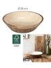Ethnical Life Schüssel in Braun/ Beige - Ø 28 cm