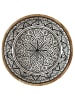 Ethnical Life Kom bruin/wit/zwart - Ø 33 cm