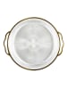 every ware Servierplatte in Transparent/ Gold - Ø 38 cm