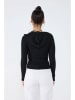NO MATTER WHAT Sweatjacke in Schwarz
