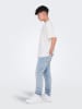 Only&Sons Jeans "Yoke" - Tapered fit - in Hellblau