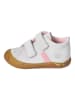 PEPINO Leder-Sneakers in Grau/ Rosa