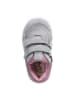 PEPINO Leren sneakers grijs/lichtroze