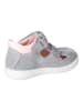PEPINO Leren enkelsandalen grijs/lichtroze