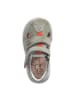 PEPINO Leren enkelsandalen grijs