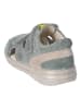 PEPINO Leren enkelsandalen grijs