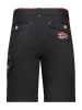Geographical Norway Bermudy "Parodie" w kolorze czarnym
