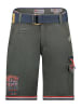 Geographical Norway Bermudy "Parodie" w kolorze szarym