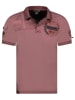 Geographical Norway Koszulka polo "Kinflat" w kolorze bordowym