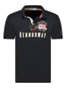 Geographical Norway Poloshirt "Kason" in Schwarz