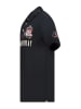 Geographical Norway Koszulka polo "Kason" w kolorze czarnym