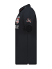 Geographical Norway Koszulka polo "Kason" w kolorze czarnym