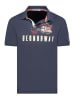 Geographical Norway Koszulka polo "Kason" w kolorze granatowym