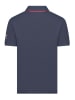 Geographical Norway Koszulka polo "Kason" w kolorze granatowym
