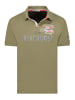 Geographical Norway Koszulka polo "Kason" w kolorze khaki