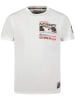 Geographical Norway Koszulka "Jholme" w kolorze białym