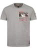 Geographical Norway Shirt "Jholme" in Grau