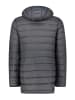 Geographical Norway Steppmantel "Amigobadge" in Anthrazit