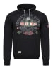 Geographical Norway Hoodie "Gexpe" in Schwarz