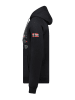 Geographical Norway Hoodie "Gexpe" in Schwarz
