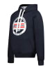 Geographical Norway Hoodie donkerblauw