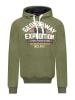 Geographical Norway Hoodie "Germanito" in Khaki