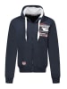 Geographical Norway Sweatvest "Golme" donkerblauw