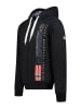 Geographical Norway Sweatjacke "Fogora" in Schwarz