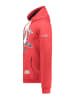 Geographical Norway Hoodie "Gollegio" in Rot