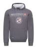 Geographical Norway Hoodie "Gvick" in Grau